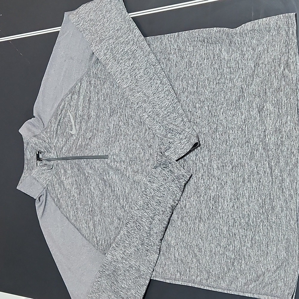 Nike dri fit half zip